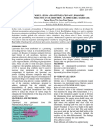 Formulation and Optimization of Liposomes Incorporating Cyclodextrin - Clopidogrel Based Gel