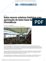 Bolsa Máxima Histórica - Economia - Diario de Pernambuco