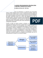 Alergia Alimentaria y Nutrición