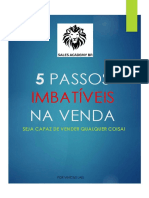 5 Passos Imbatíveis Na Venda - Ebook Imagm