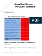 Occluded Arm Workout