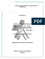 Evidencia de Producto - Estudio de Caso - Clasificación de Inventarios