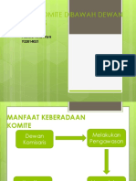 Komite-Komite Dibawah Dewan Komisaris