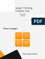 Chapter 2 - Strategic Thinking