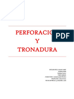 Perforacion y Tronadura Informe 