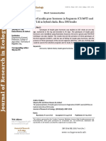 The polymorphisms of insulin gene hormone in fragments (C1549T) and (G3971A) in hybrid chicks Ross 308 broiler