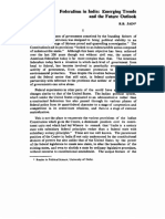 Federalism in India PDF