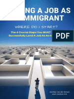 4 Crucial Steps To Landing A Job As An Immigrant