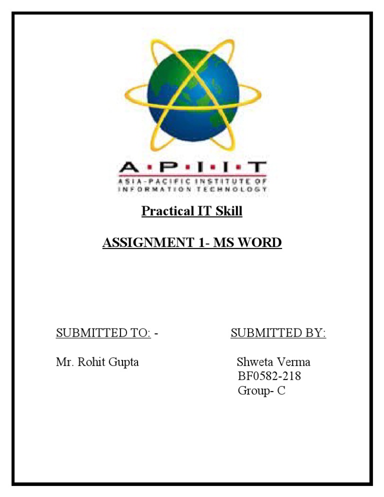 Cover Page | PDF | Technology & Engineering