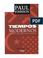 4 Johnson, Paul - Tiempos Modernos - La Historia Del Siglo XX Desde 1917 Hasta Nuestros Días
