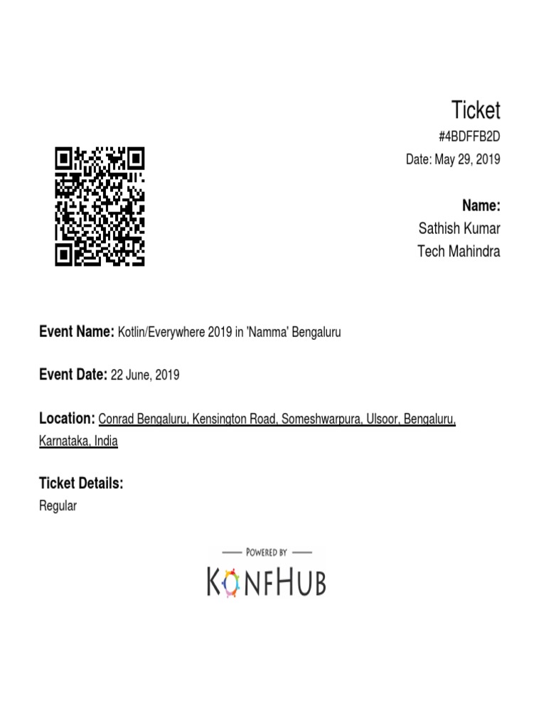 Ticket | PDF
