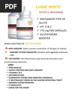Luxxe White: Benefits and Usage Guide | PDF | Polycystic Ovary Syndrome |  Vitamin D