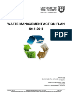 Waste Management Action Plan 2015-2018: Environment Unit