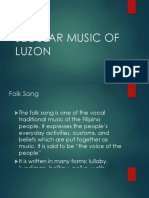 Secular Music of Luzon