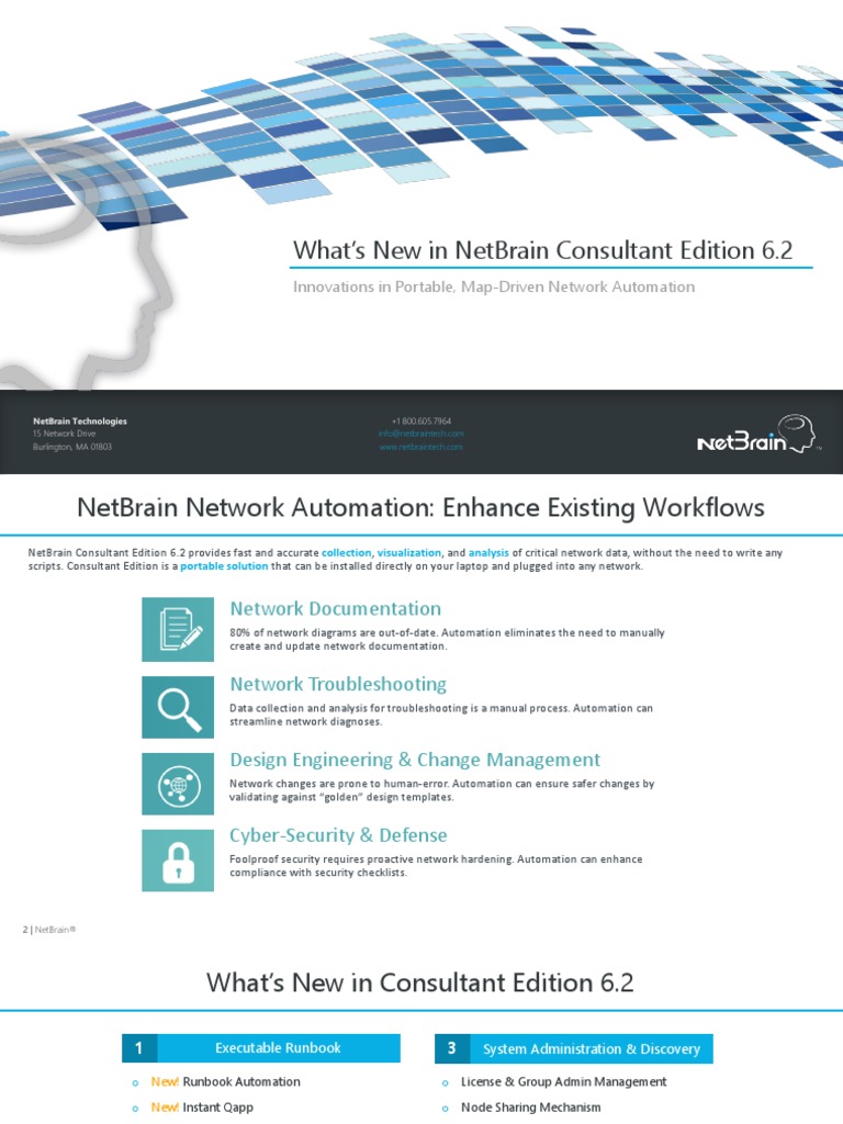 What'S New in Netbrain Consultant Edition 6.2: Innovations in Portable ...