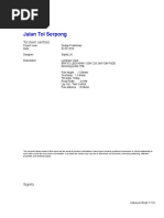 2 Juli - Tol Serpong - 120W Twin (Dim70)