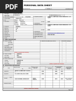 Pds Personal Data Sheet Teacherph.com