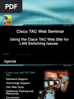 Using The Cisco TAC Web Site For LAN Switching Issues