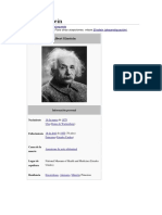 Biografía de Albert Einstein