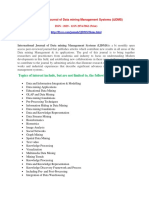 International Journal of Data Mining Management Systems (IJDMS)