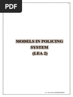 Comparative Police System