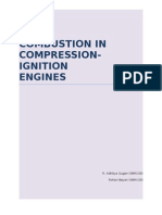 Combustion in Compression-Ignition Engines: R. Adhitya Gugan (08M130) Rohan Bayan (08M133)
