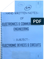 EC 1 Electronics Device Circuit PDF