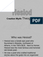 Creation Myth:: Theogony