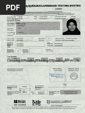 Ielts Doc After Math International English Language Testing System Standardized Tests