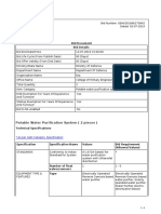 Bid Document Bid Details: Potable Water Purification System (2 Pieces)