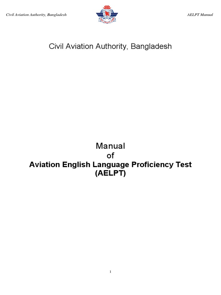 Aviation English Language Proficiency | PDF | License | Stress ...