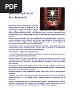 Uma estrela com luz de poesia