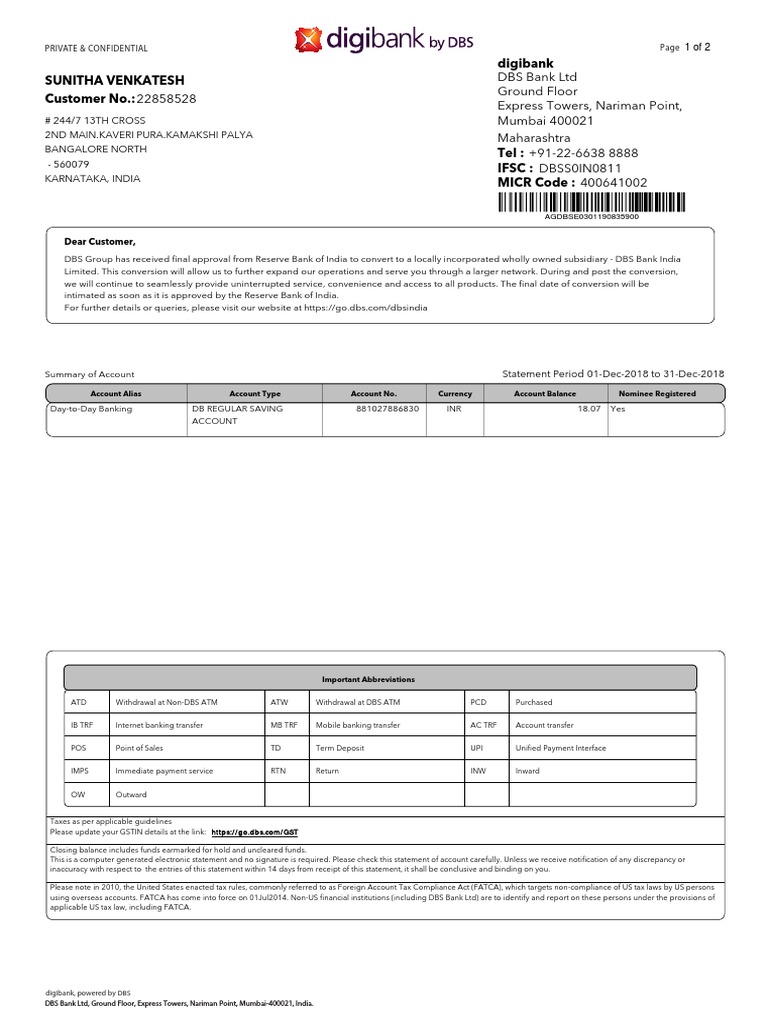 03012019151425z5604rgnawvdftp3ol Estatement 122018 1688 PDF | PDF ...