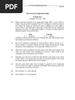 1.051 Structural Engineering Design Problem Set 2