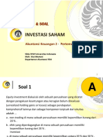 SOAL AK2 Pertemuan 7 Investasi Stock PDF