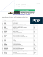 Sat Vocabulary 6000 Words PDF