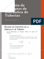 Conceptos de Hidraulica de Tuberias