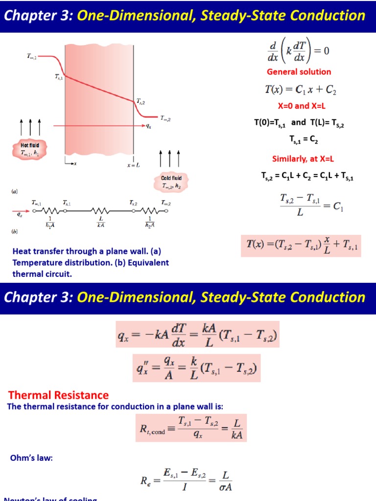 Chapter 3 Heat Trasnfer 4001 | PDF | Thermal Conduction | Heat Transfer
