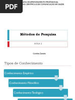 Aula metodologia 