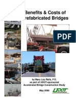 UDOT White Paper On Benefits & Costs of Prefab Bridges - Updated 07-14-08