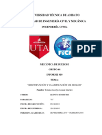 Informe 10 Identificación y Clasificación de Suelos