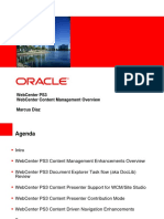 WebCenter PS3 Content Management Overview