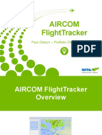 AIRCOM FlightTracker - Paul Gibson - DGCA-SITA Airline Workshop 28 July 2015