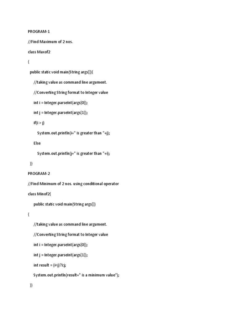 Program | PDF | String (Computer Science) | Numbers