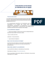 CHARLESProducción de Documentos Con Las Tareas Asignadas a Los Miembrosdeunequipo