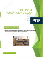 Sistema de abastecimiento de agua