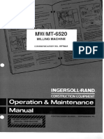 MT-6520 Operación y Mantenimiento (Nro Serie 5092)
