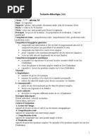 Scenario didactique + TEST A1 - 