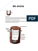 Filtro de Arena