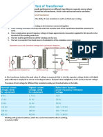 Insulation Dielectric Test of Transformer.docx